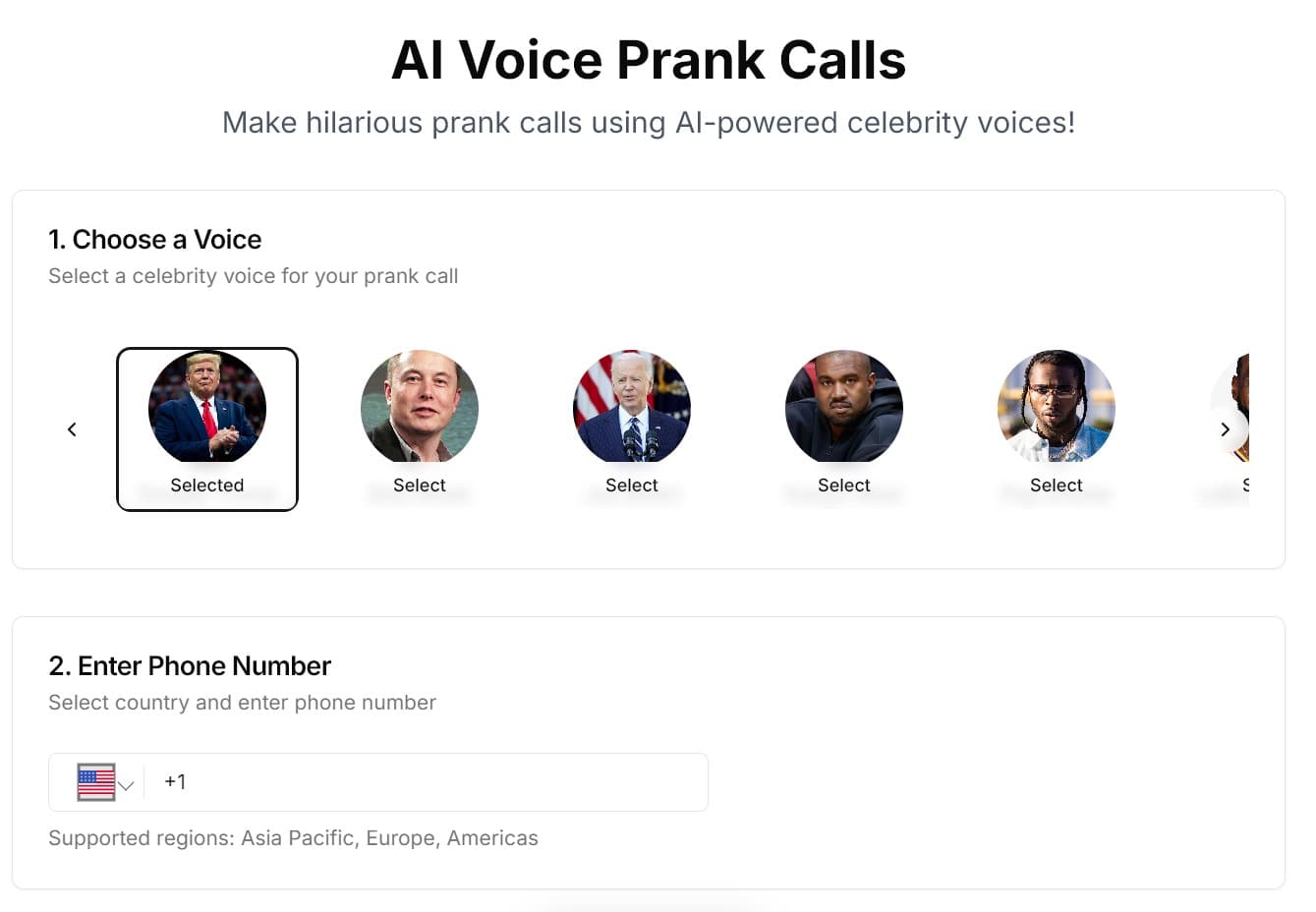 Create Hilarious Celebrity Voice Prank Calls with AI